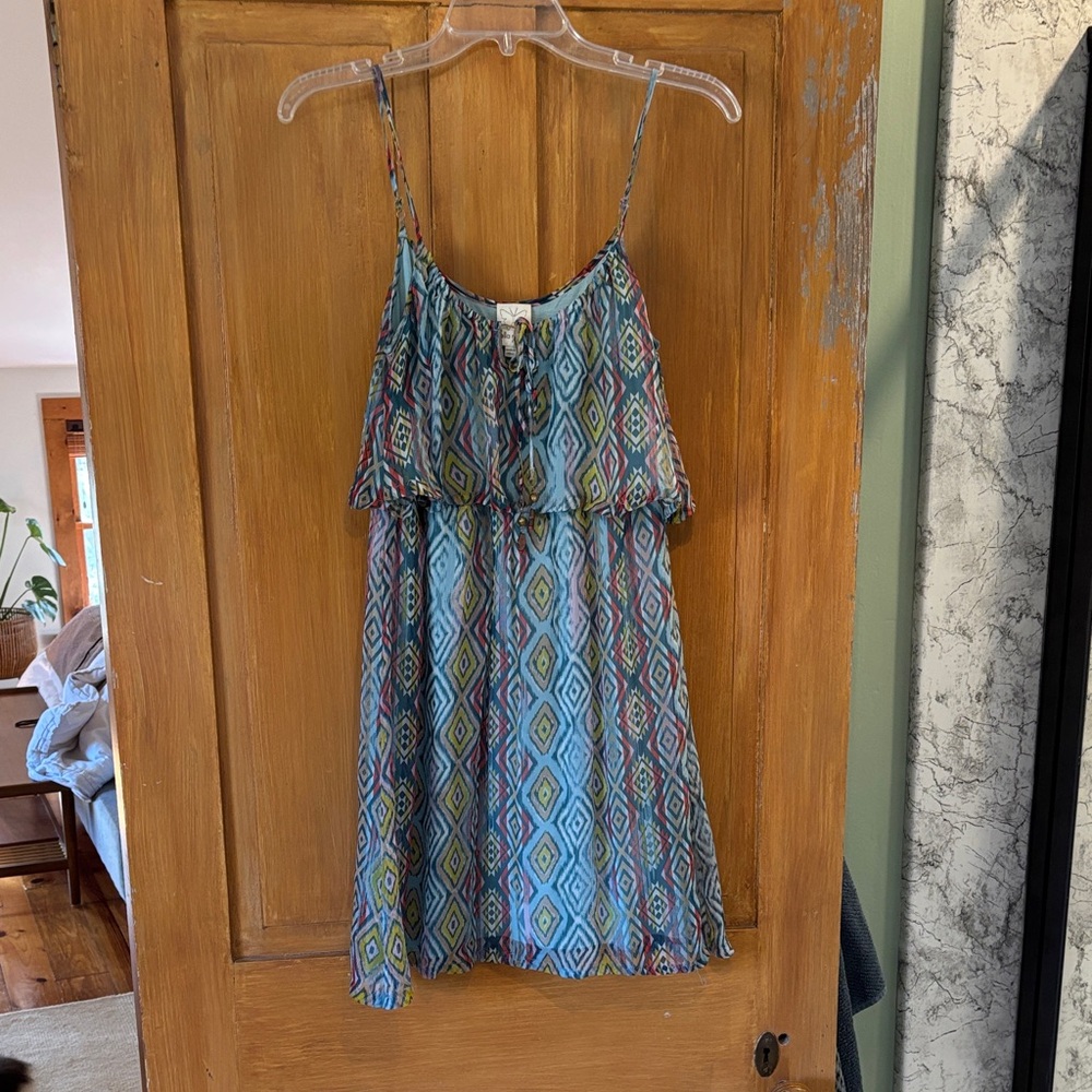 Ella Moss Multicolor Geometric Dress